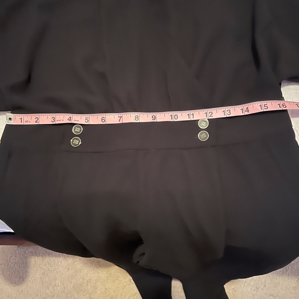 Anthropologie Elevenses Dolman Sleeve Jumpsuit in Black - Picture 7 of 8
